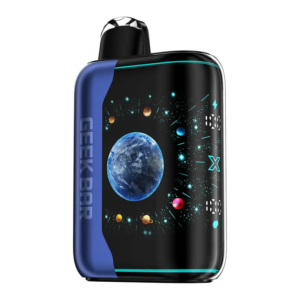geek bar pulse x platinum edition disposable vape device – peach berry lime ice