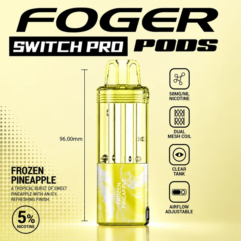frozen pineapple foger switch pro 30k puffs pod cover 24904 frozen pineapple foger switch pro 30k puffs pod cover 24904