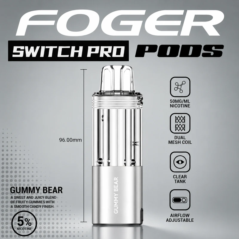 gummy bear foger switch pro 30k puffs pod cover 10305 gummy bear foger switch pro 30k puffs pod cover 10305